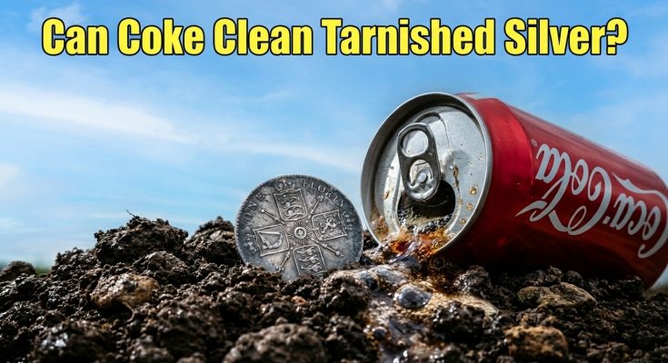 CAN COCA COLA CLEAN TARNISHED SLIVER